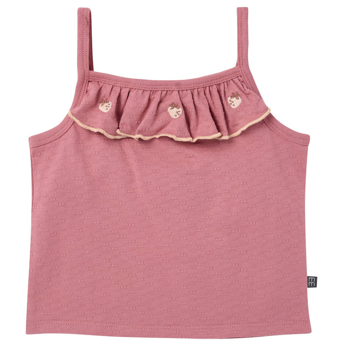 4-Piece Baby Girls Rose Elegance Bisque Tank Top & Shorts Outfits & Sets Modern Moments™ by Gerber®