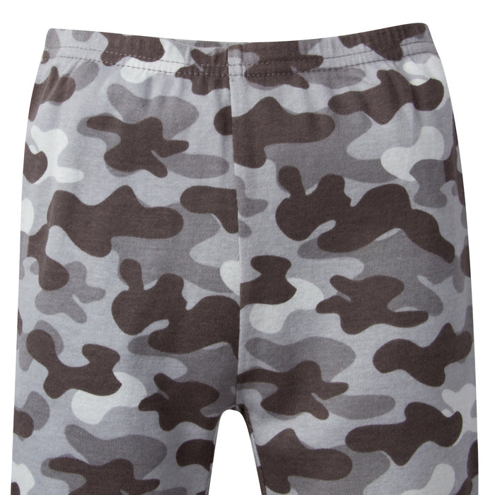 4-Piece Infant & Toddler Boys Camo Snug Fit Cotton Pajamas-Gerber Childrenswear