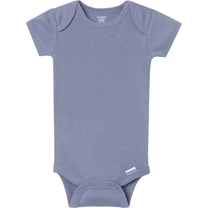 5-Pack Baby Boys Cozy Neutral Short Sleeve Bodysuits Onesies Bodysuits Gerber®