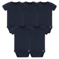 5-Pack Baby Navy Premium Onesies® Bodysuits-Gerber Childrenswear