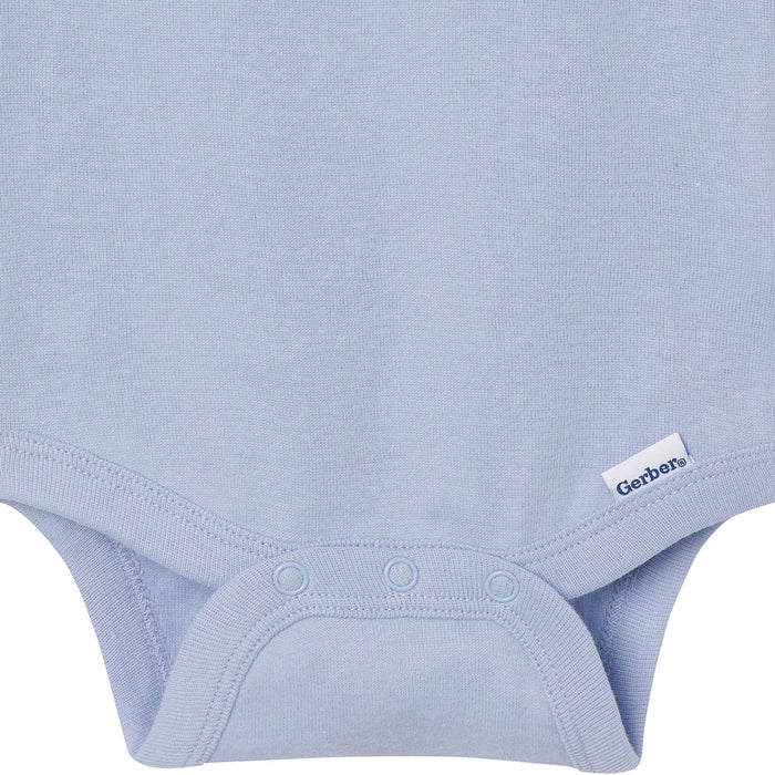 5-Pack Baby Neutral Classic Solids Short Sleeve Bodysuits Onesies Bodysuits Gerber®