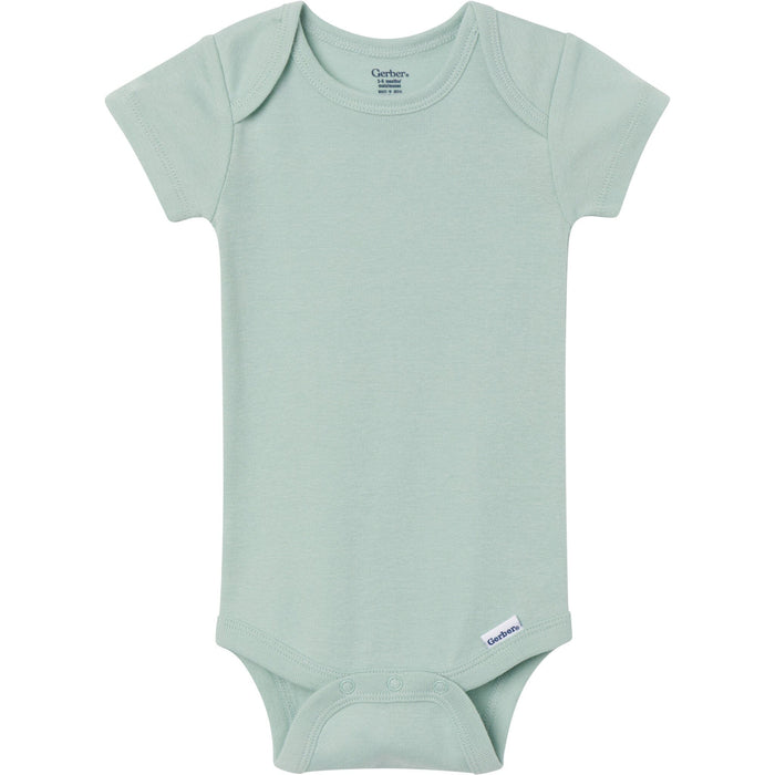 5-Pack Baby Neutral Earth Tone Short Sleeve Bodysuits Onesies Bodysuits Gerber®