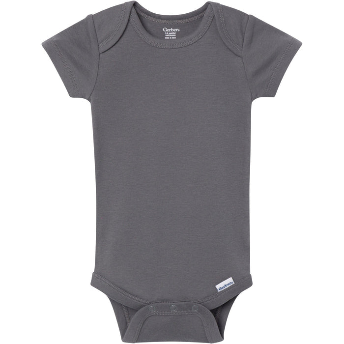 5-Pack Baby Neutral Earth Tone Short Sleeve Bodysuits Onesies Bodysuits Gerber®