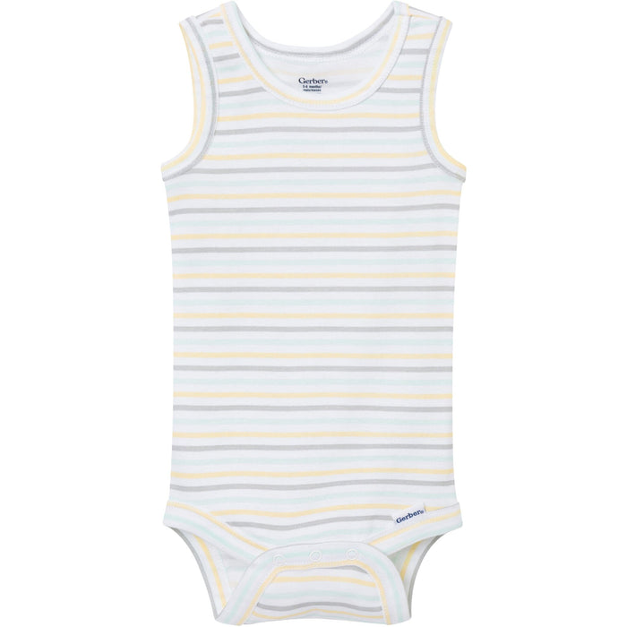 5-Pack Baby Neutral Yellow Sunshine Sleeveless Bodysuits onesies Gerber®