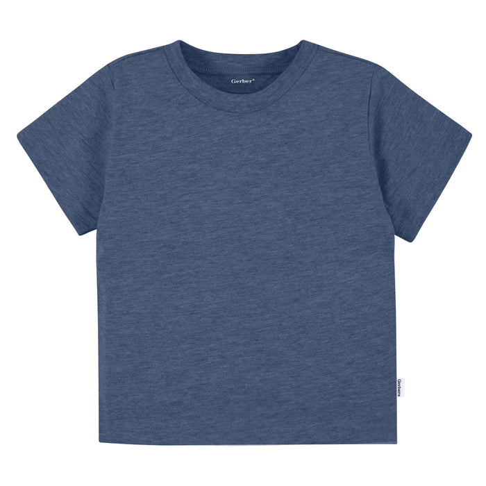 5-Pack Baby & Toddler Boys Cool Blue Short Sleeve T-Shirts Tops Gerber®