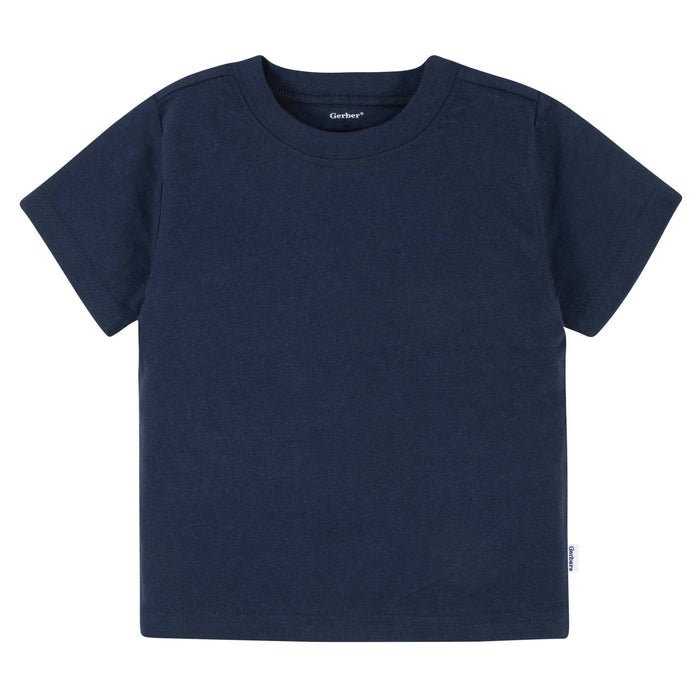 5-Pack Baby & Toddler Boys Classic Neutral Short Sleeve T-Shirts Tops Gerber®