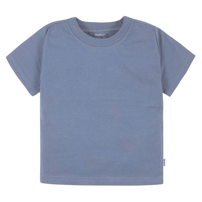 5-Pack Baby & Toddler Boys Earth Tones Short Sleeve T-Shirts Tops Gerber®