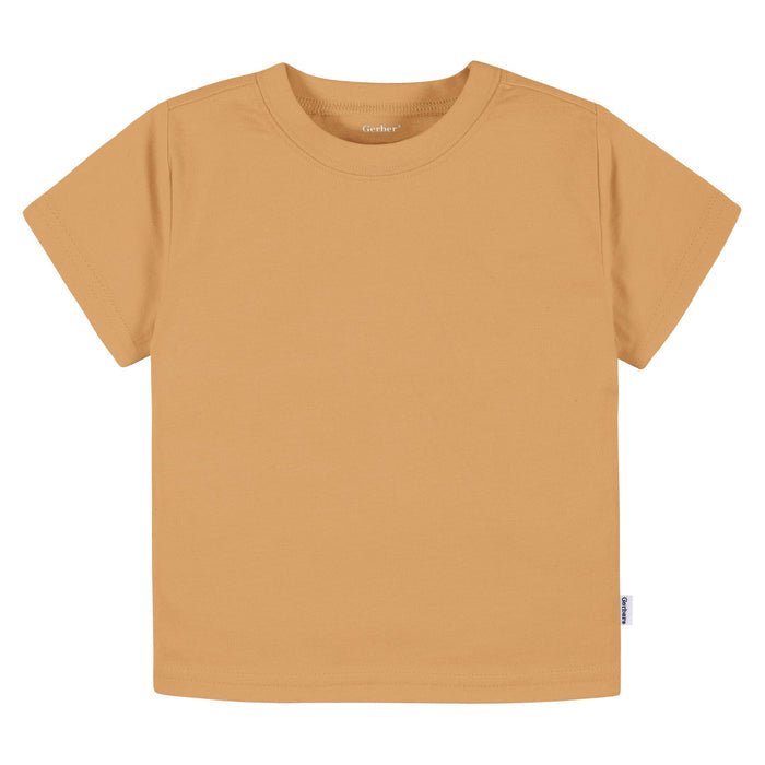 5-Pack Baby & Toddler Boys Earth Tones Short Sleeve T-Shirts Tops Gerber®