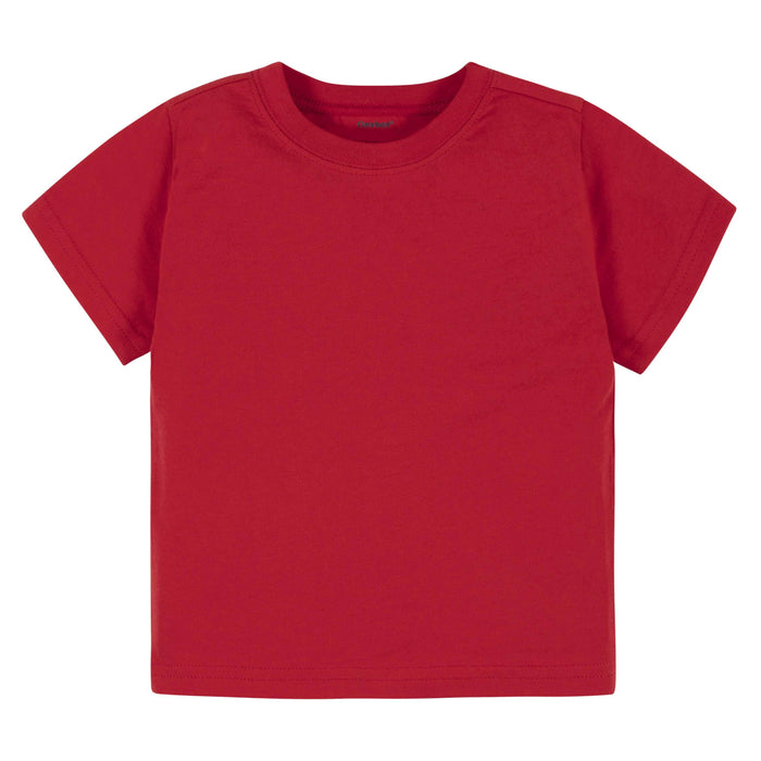 5-Pack Baby & Toddler Red Premium Short Sleeve Tees-Gerber Childrenswear