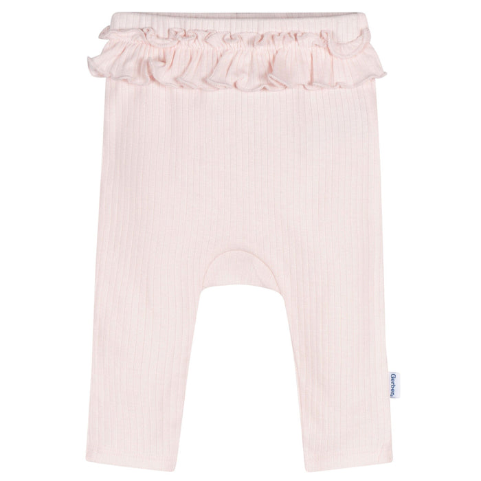 5-Piece Baby Girls Pink Bodysuits & Pants Set Outfits & Sets Gerber®