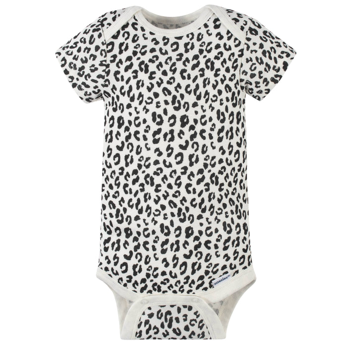 6-Piece Baby Girls Leopard Onesies® Bodysuit and Sleep 'N Play Set-Gerber Childrenswear