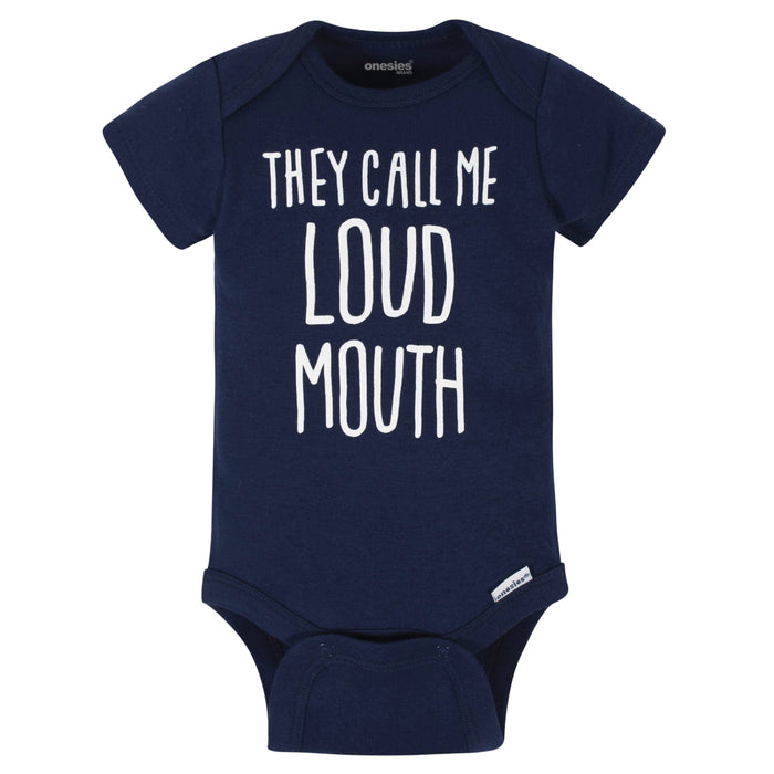 8-Pack Baby Boys Dino Onesies® Brand Bodysuits-Gerber Childrenswear