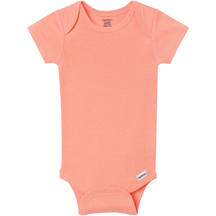 8-Pack Baby Boys Earth Rainbow Short Sleeve Bodysuits onesies Gerber®