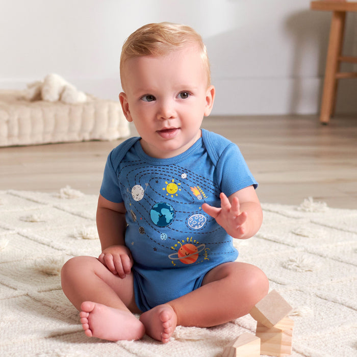 8-Pack Baby Boys Space Explorer Onesies® Bodysuits