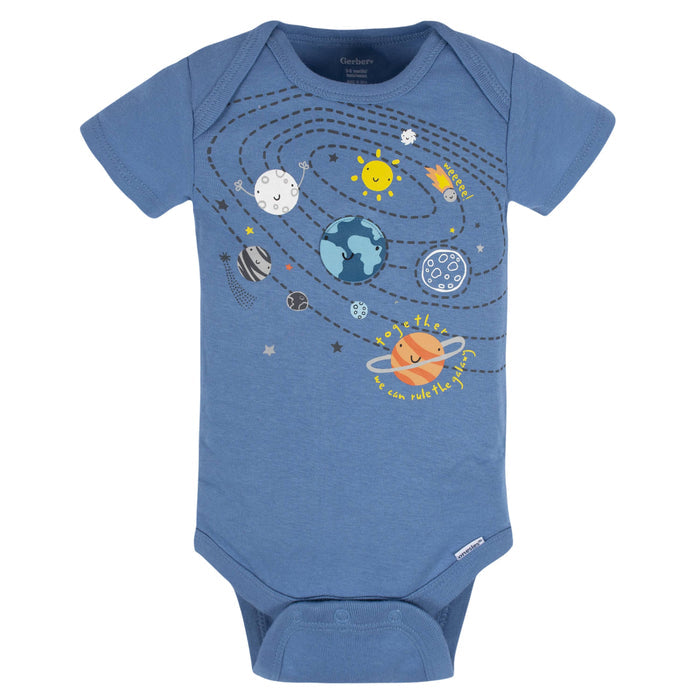 8-Pack Baby Boys Space Onesies® Bodysuits
