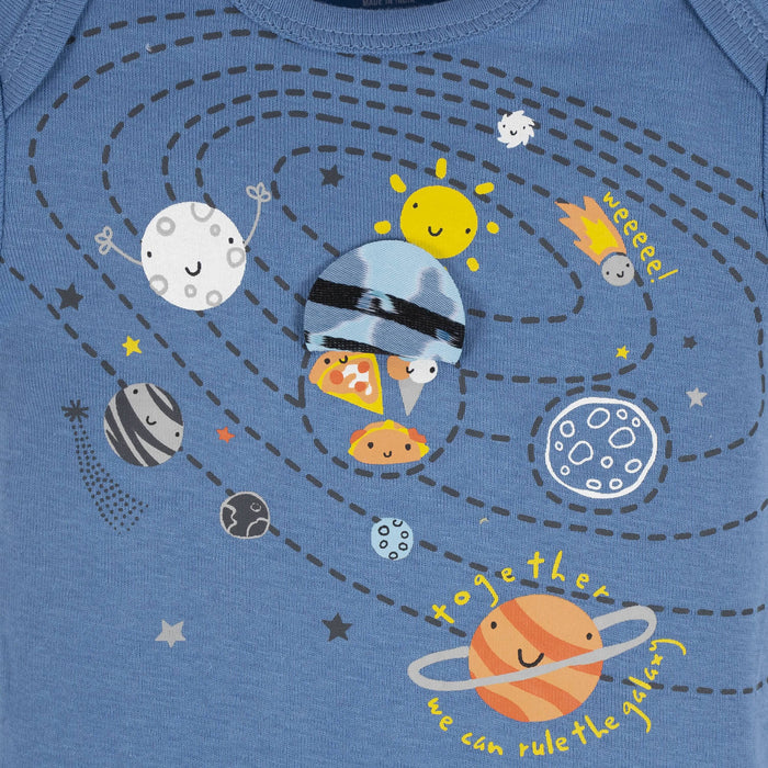 8-Pack Baby Boys Space Onesies® Bodysuits