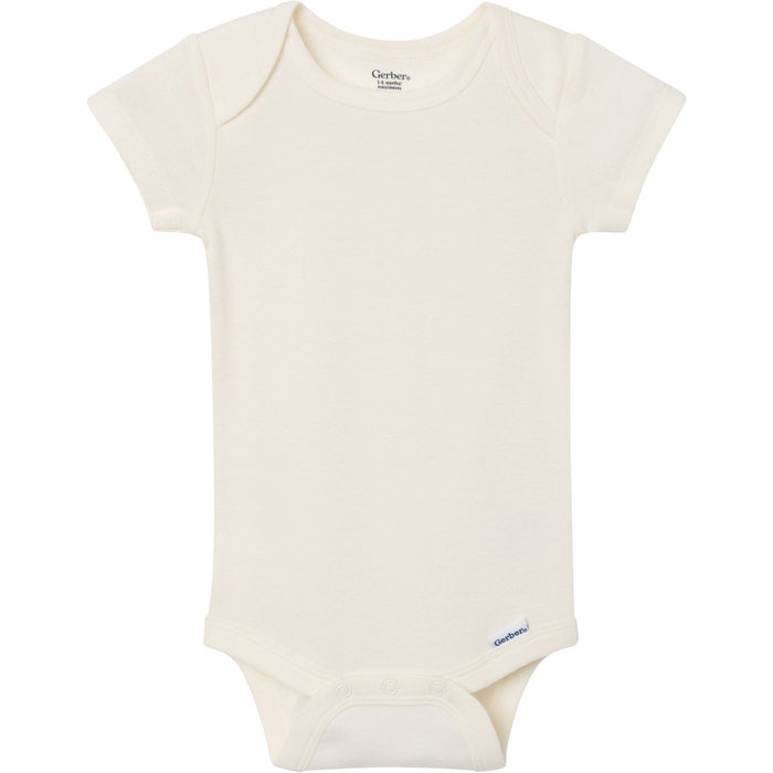 8-Pack Baby Girls Rainbow Short Sleeve Bodysuits onesies Gerber®