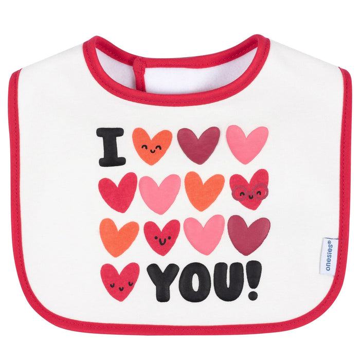 8-Pack Baby Neutral Holiday Drooling Bibs bibs Gerber®