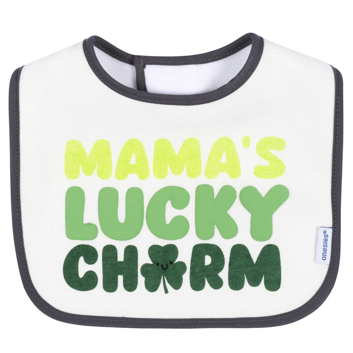 8-Pack Baby Neutral Holiday Drooling Bibs bibs Gerber®