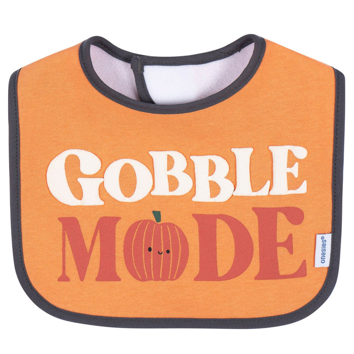 8-Pack Baby Neutral Holiday Drooling Bibs bibs Gerber®