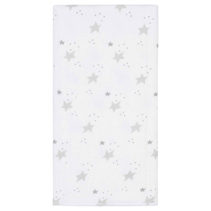 Gerber® 8-Pack Baby Neutral Sheep Flannel Burp Cloths-Gerber Childrenswear