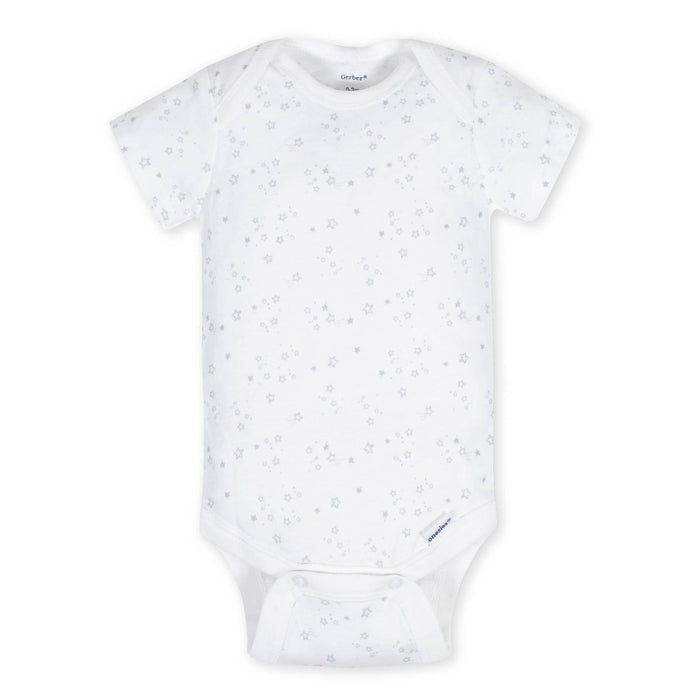 8-pack Baby Neutral Sheep Short Sleeve Onesies® Bodysuits
