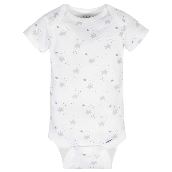 8-Pack Baby Neutral Sheep Short Sleeve Onesies® Bodysuits-Gerber Childrenswear
