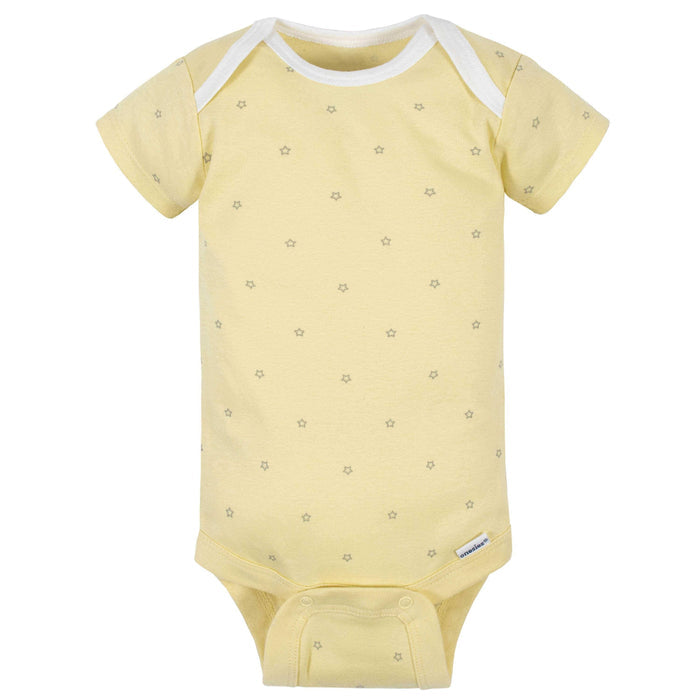 8-Pack Baby Neutral Words Short Sleeve Onesies® Bodysuits-Gerber Childrenswear