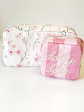 Floral Toiletry Bag