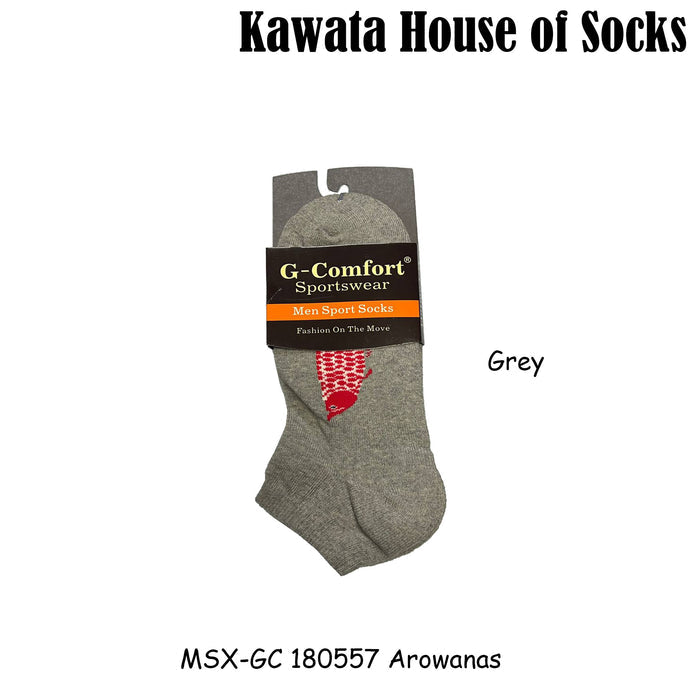 Ankle Padded Cushioned Socks - Arowanas