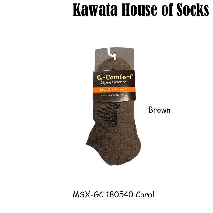 Ankle Padded Cushioned  Socks- Coral