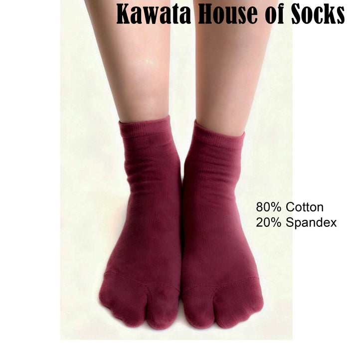 Ankle Two Toe Tabi Cotton Socks | EU35-EU40