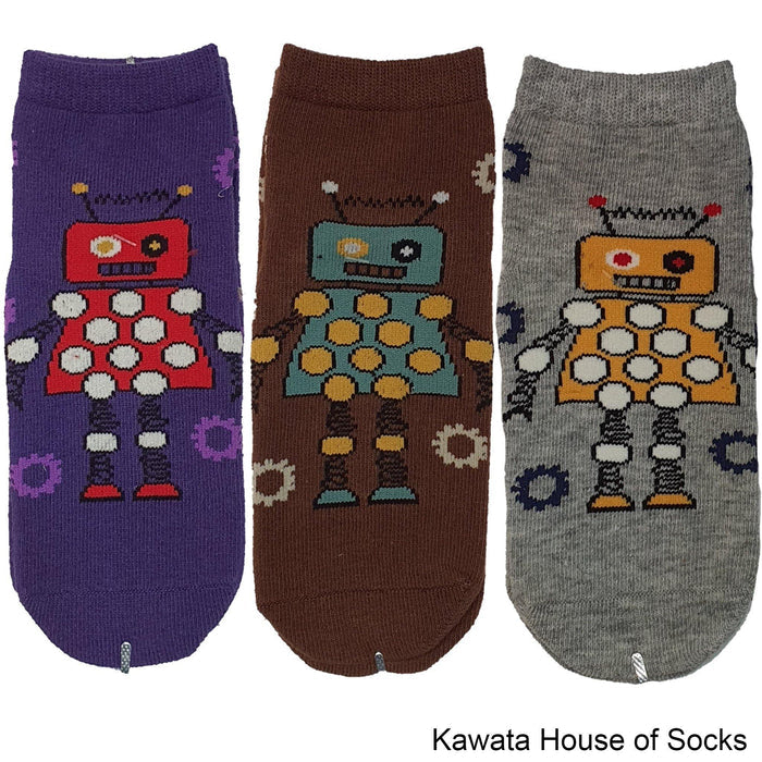 Anti-Slip Robot Series 1 Socks - Kawata House of Socks