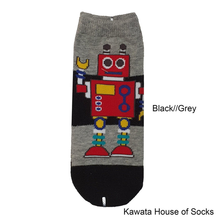 Anti-Slip Robot Series 2 Socks - Kawata House of Socks