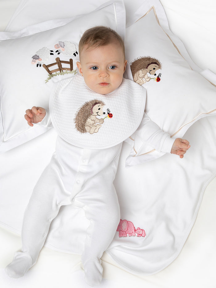 Baby Boudoir Pillow Cover, Hedgehog