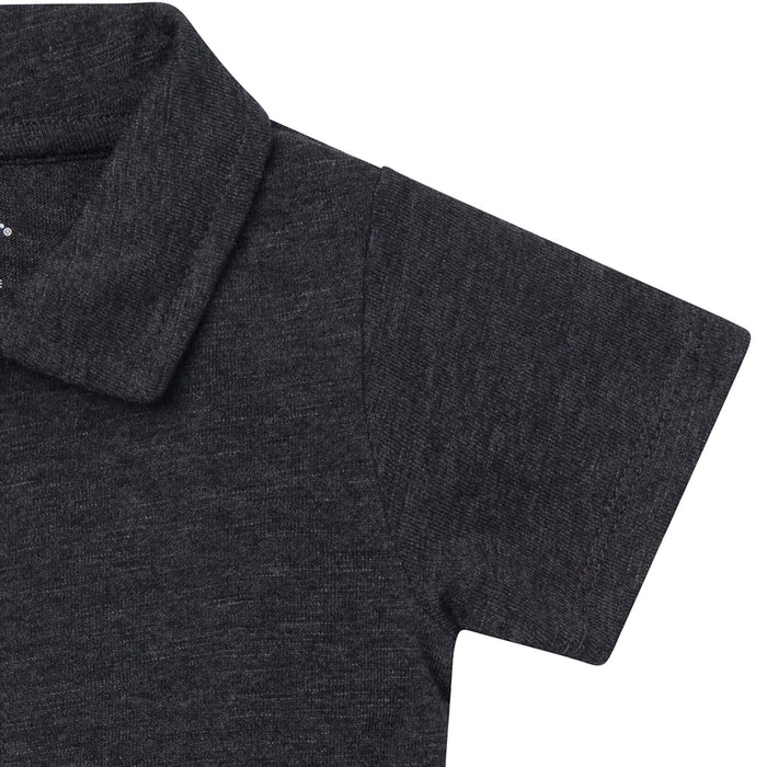 Baby Boys Black Polo Bodysuit Onesies Bodysuits Gerber®
