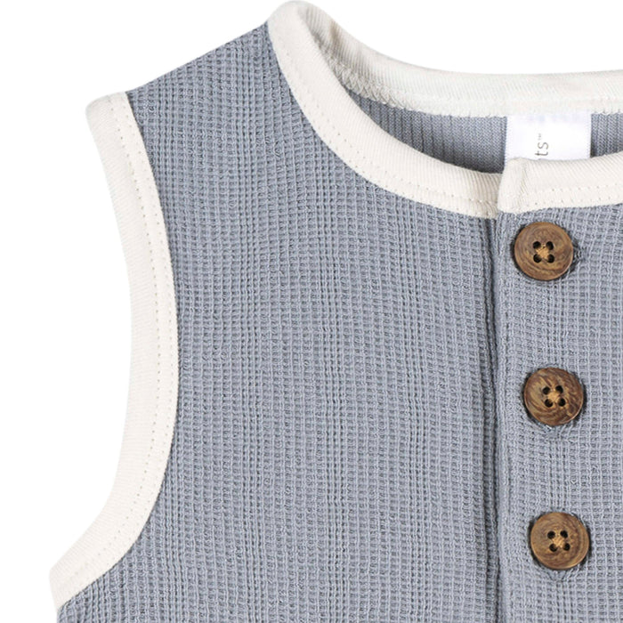 Baby Boys Weathervane Henley Romper Rompers Modern Moments™ by Gerber®