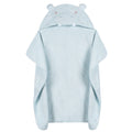 Baby Boys Blue Hippo Character Towel Bath Gerber®