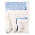 Baby Boys Blue Jungle Plush Blanket Blankets Gerber®