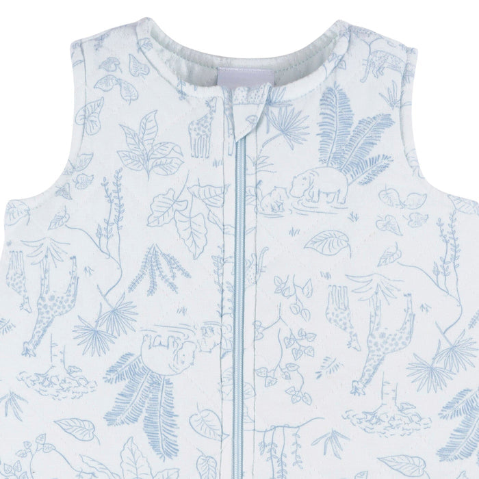 Baby Boys Blue Jungle Wearable Blanket Sleepwear Gerber®