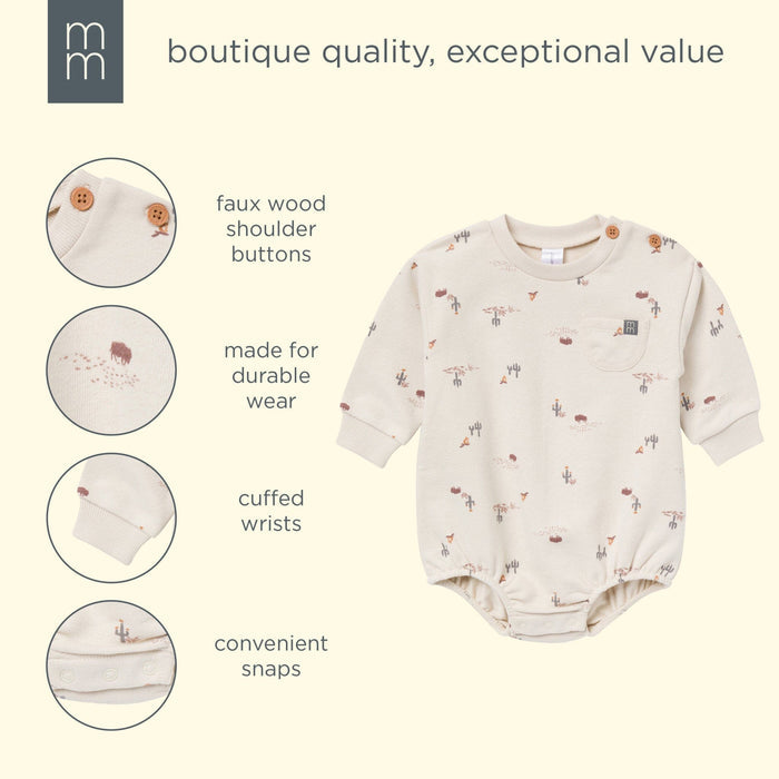 Baby Boys Buffalo Desert Bubble Romper rompers modern moments™ by Gerber®