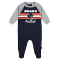Baby Boys Chicago Bears Footed Pajamas Sleepwear NFL