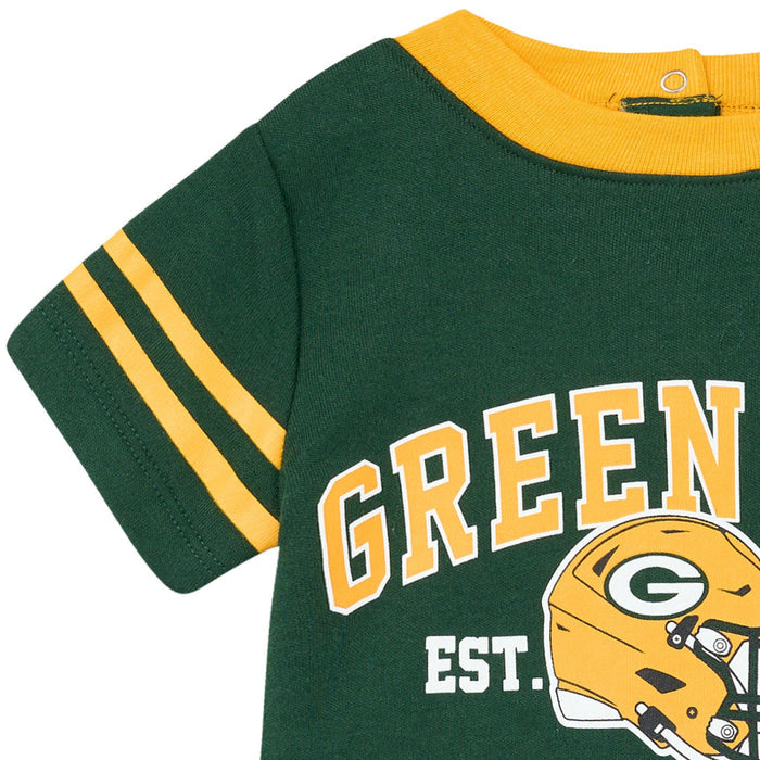 Baby Boys Green Bay Packers Romper NFL NFL