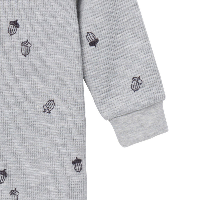 Baby Boys Grey Heather Acorn Slouch Romper Outfits & Sets Modern Moments™ by Gerber®