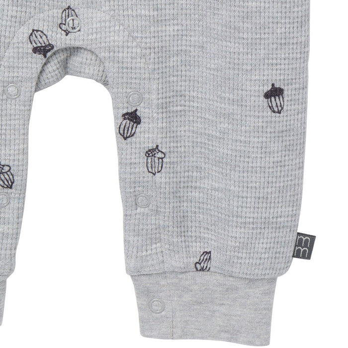 Baby Boys Grey Heather Acorn Slouch Romper Outfits & Sets Modern Moments™ by Gerber®