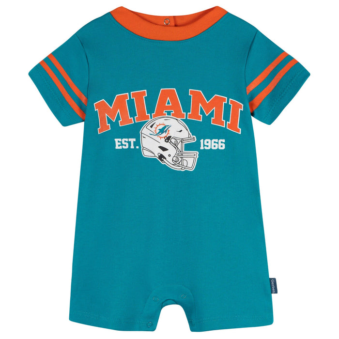 Baby Boys Miami Dolphins Romper NFL NFL