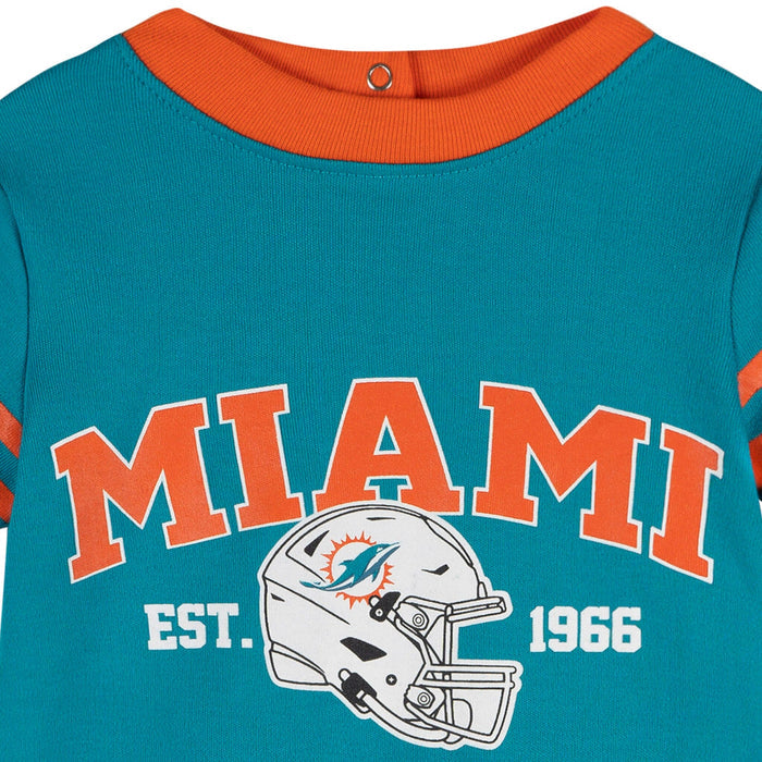 Baby Boys Miami Dolphins Romper NFL NFL