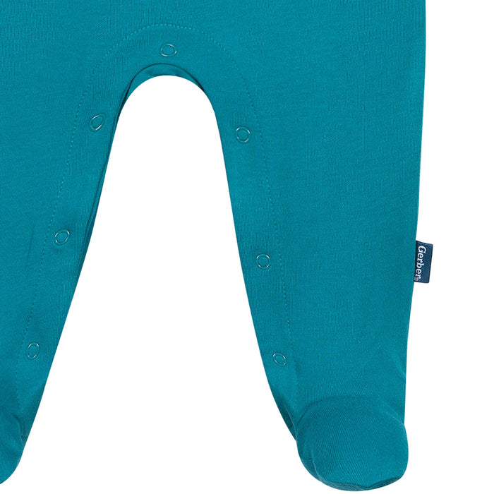 Baby Boys Miami Dolphins Footed Pajamas Sleepwear NFL