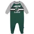 Baby Boys New York Jets Footed Pajamas Sleepwear NFL