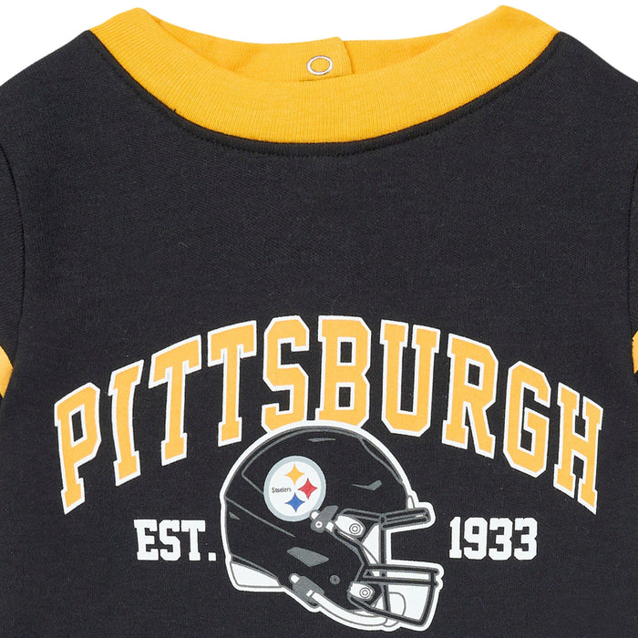 Baby Boys Pittsburgh Steelers Romper NFL NFL
